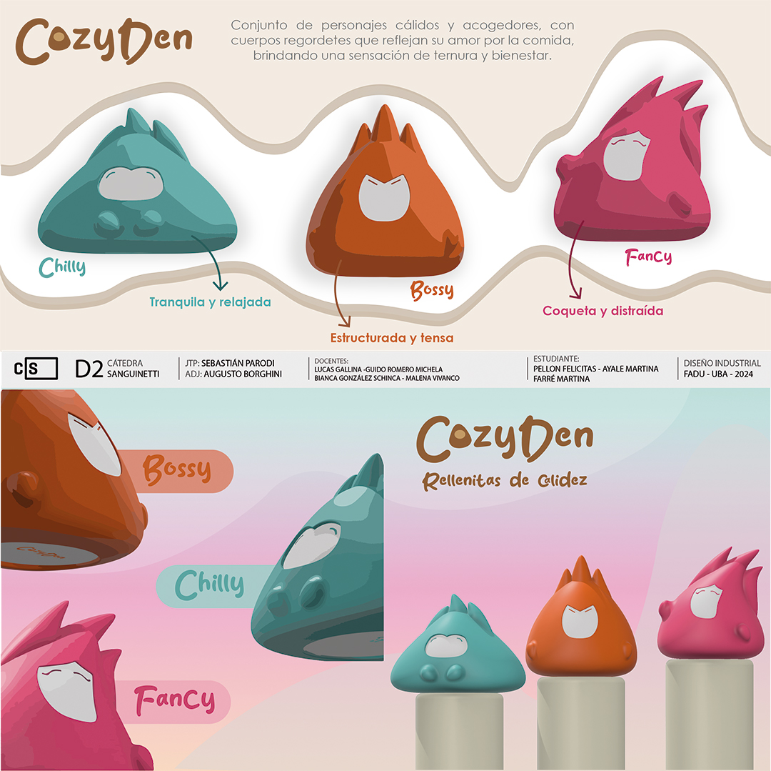 Personajes 1 Cozy Den
